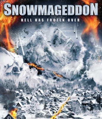 Snowmageddon movie poster (2011) poster with hanger