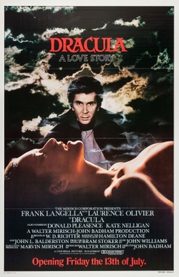 Dracula movie poster (1979) wood print