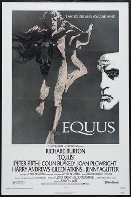 Equus movie poster (1977) wooden framed poster