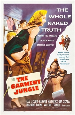 The Garment Jungle movie posters (1957) wooden framed poster