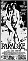 Paradise movie posters (1982) Tank Top #3647622