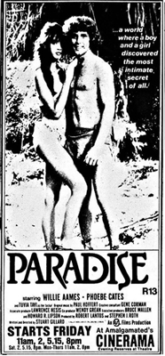 Paradise movie posters (1982) Longsleeve T-shirt