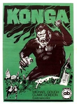 Konga movie posters (1961) puzzle MOV_1901067