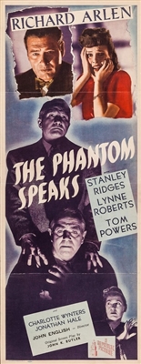The Phantom Speaks movie posters (1945) wooden framed poster