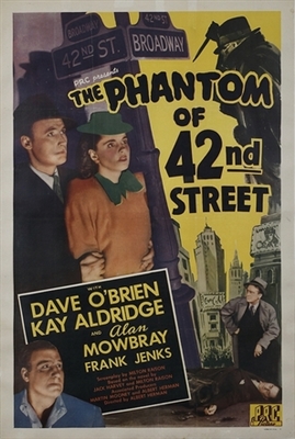 The Phantom of 42nd Street movie posters (1945) t-shirt