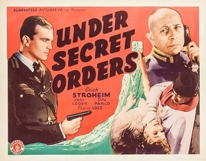Under Secret Orders movie posters (1937) sweatshirt