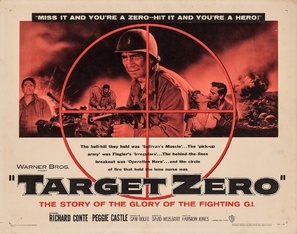 Target Zero movie posters (1955) metal framed poster