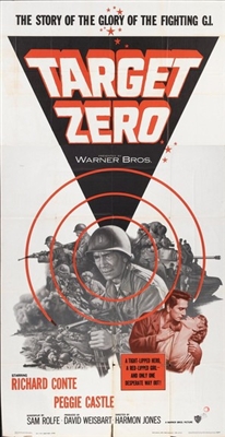 Target Zero movie posters (1955) wooden framed poster