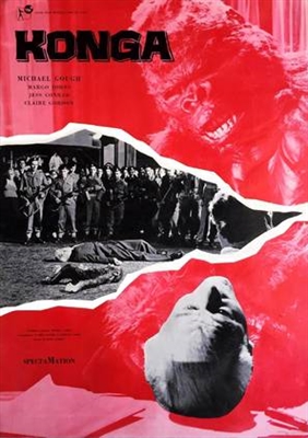 Konga movie posters (1961) Stickers MOV_1901157