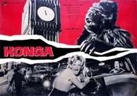 Konga movie posters (1961) hoodie #3647719