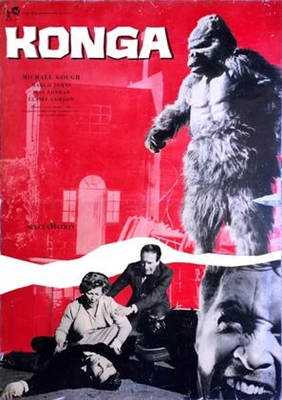 Konga movie posters (1961) Mouse Pad MOV_1901162