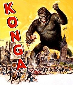 Konga movie posters (1961) Stickers MOV_1901167