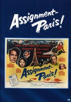 Assignment: Paris movie posters (1952) mouse pad