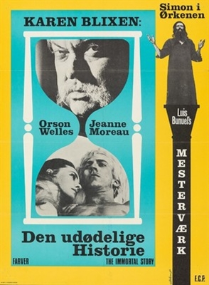 The Immortal Story movie posters (1968) canvas poster