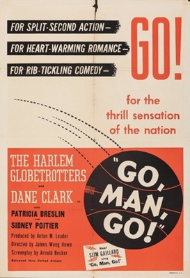 Go, Man, Go! movie posters (1954) tote bag