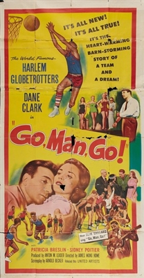Go, Man, Go! movie posters (1954) metal framed poster