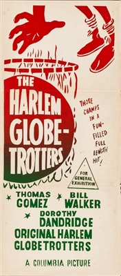 The Harlem Globetrotters movie posters (1951) wooden framed poster
