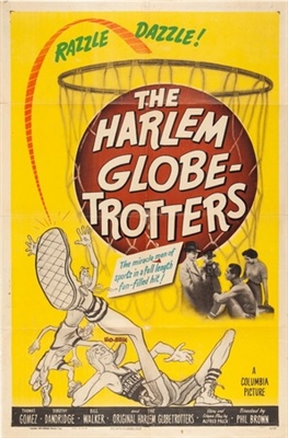 The Harlem Globetrotters movie posters (1951) metal framed poster