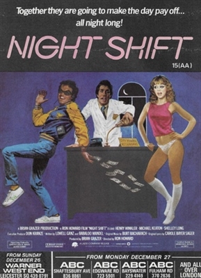 Night Shift movie posters (1982) puzzle MOV_1901431