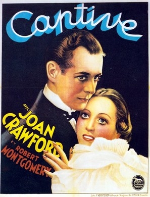 Letty Lynton movie posters (1932) wood print