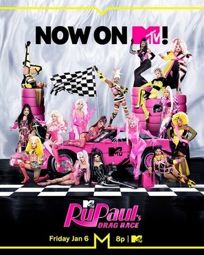RuPaul's Drag Race movie posters (2009) wood print