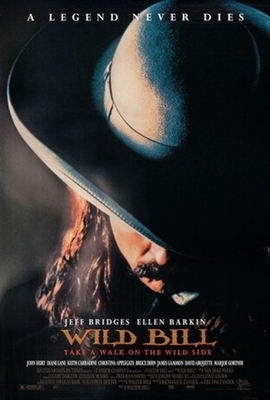 Wild Bill movie posters (1995) poster with hanger