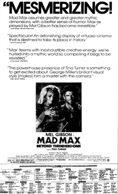 Mad Max Beyond Thunderdome movie posters (1985) pillow