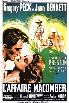 The Macomber Affair movie posters (1947) mug