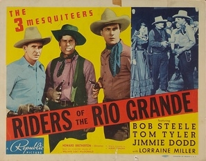 Riders of the Rio Grande movie posters (1943) pillow
