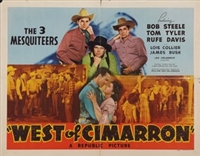 West of Cimarron movie posters (1941) Tank Top #3648709