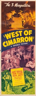 West of Cimarron movie posters (1941) Stickers MOV_1902152