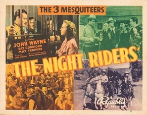 The Night Riders movie posters (1939) wood print