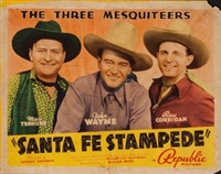 Santa Fe Stampede movie posters (1938) hoodie #3648753