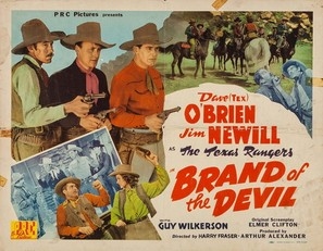 Brand of the Devil movie posters (1944) wooden framed poster
