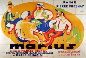 Marius movie posters (1931) poster with hanger