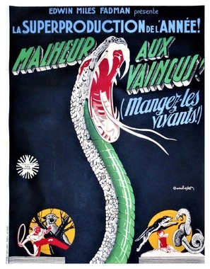 Eat 'Em Alive movie posters (1933) metal framed poster