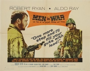 Men in War movie posters (1957) poster with hanger