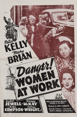 Danger! Women at Work movie posters (1943) tote bag