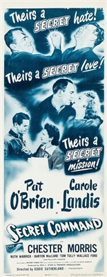 Secret Command movie posters (1944) hoodie