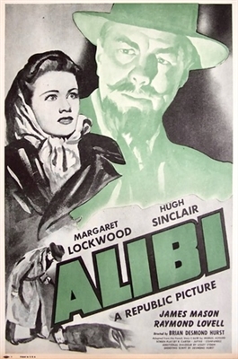 Alibi movie posters (1942) wooden framed poster