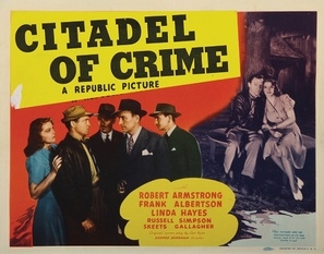 Citadel of Crime movie posters (1941) metal framed poster