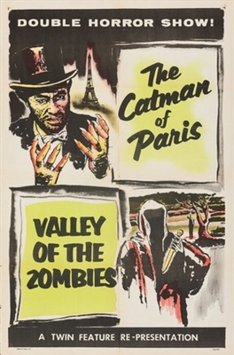 Valley of the Zombies movie posters (1946) metal framed poster