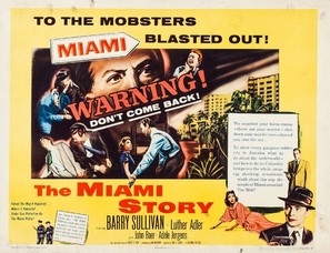 The Miami Story movie posters (1954) metal framed poster