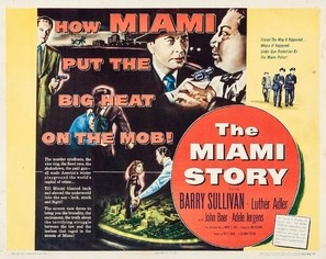 The Miami Story movie posters (1954) sweatshirt