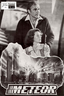 Meteor movie posters (1979) metal framed poster