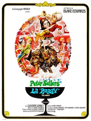 The Party movie posters (1968) poster with hanger
