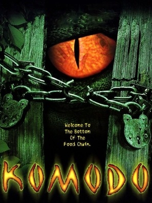 Komodo movie posters (1999) metal framed poster