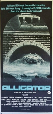Alligator movie posters (1980) wood print