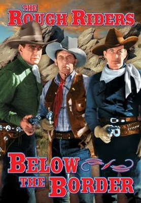 Below the Border movie posters (1942) canvas poster