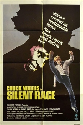 Silent Rage movie posters (1982) wood print